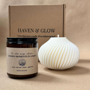geurkaars lampion cadeaubox – Haven & Glow